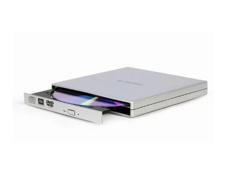 ოპტიკალი: Gembird DVD-USB-02-SV External USB DVD Drive Silver