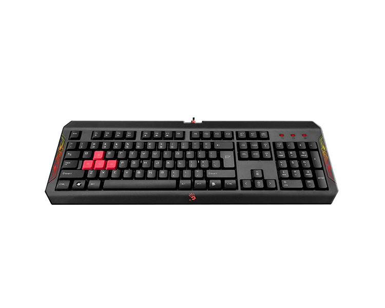 კლავიატურა: A4Tech Bloody Q100 Blazing Gaming keyboard USB Black