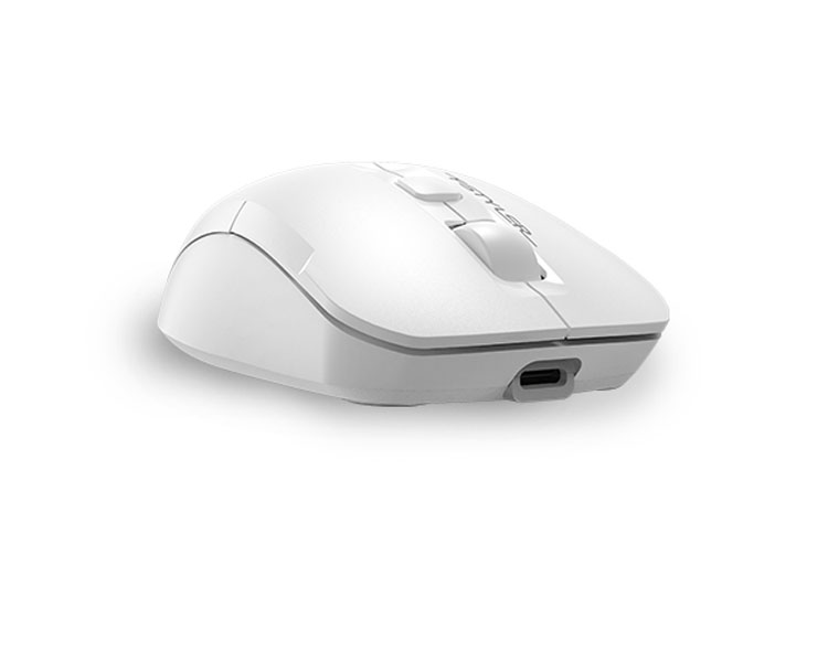 მაუსი: A4tech Fstyler FG16CS Air Dual-Function Wireless Rechargeable Mouse White