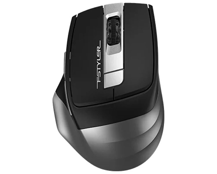 მაუსი: A4tech Fstyler FB35CS Bluetooth & Wireless Rechargeable Mouse Smoky Grey