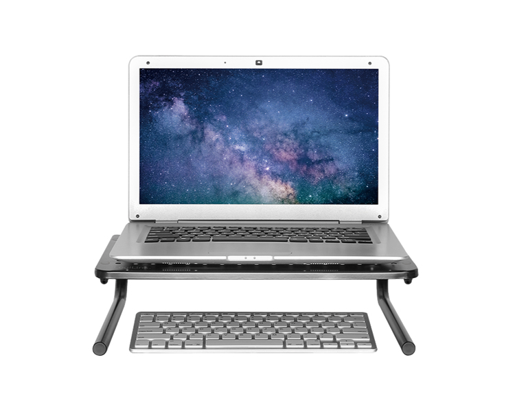 ნოუთბუქის სადგამი: LogiLink BP0059 Metal monitorlaptop riser, max. 20 kg