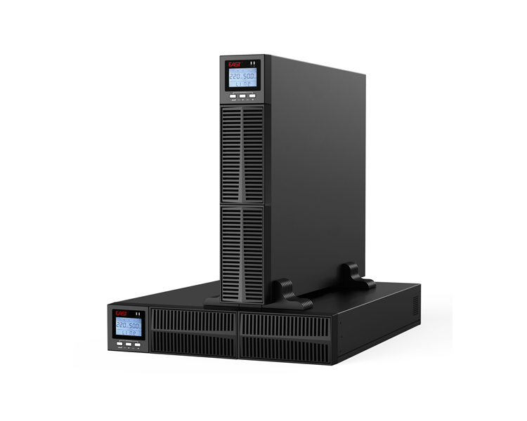 უწყვეტი კვების წყარო: EAST EA902SRT 2KVA/1800W with integrated 4x9Ah battery Online UPS Rack/Tower