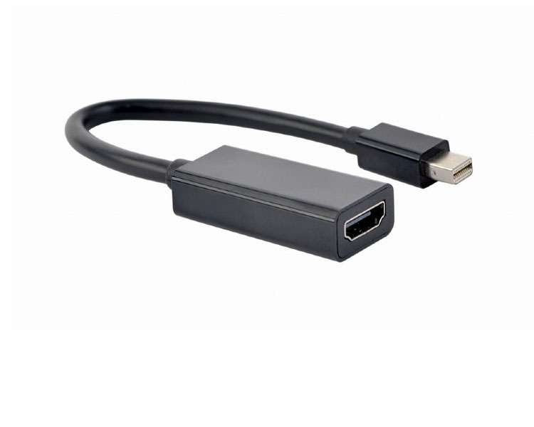 ადაპტერი: Gembird A-mDPM-HDMIF4K-01 4K Mini DisplayPort to HDMI Adapter Cable Black