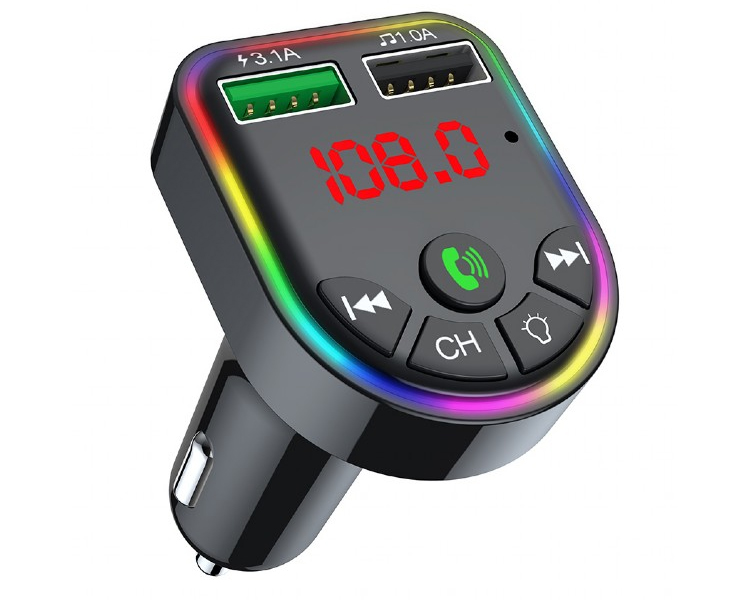 რადიო მოდულატორი: Gembird BTT-05 FM-radio transmitter and USB charger Black