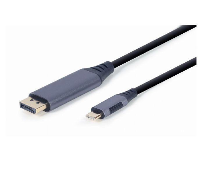 კაბელი: Gembird CC-USB3C-DPF-01-6 USB Type-C to DisplayPort Adapter cable 1.8 m