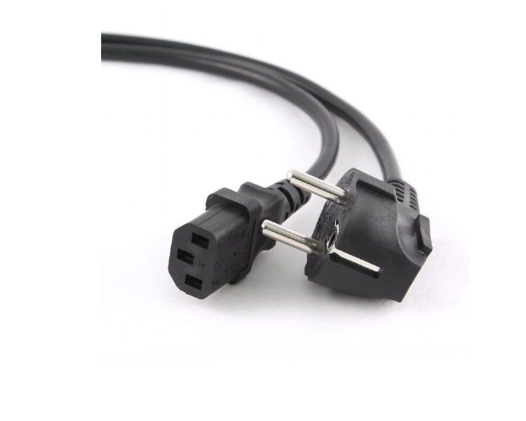დენის კაბელი: Gembird PC-186 Power Cable for PC 1.8m