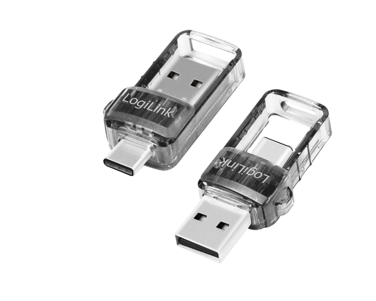ბლუთუზი: Logilink BT0054 Bluetooth 5.0 adapter USB 3.2 USB-A and USB-C