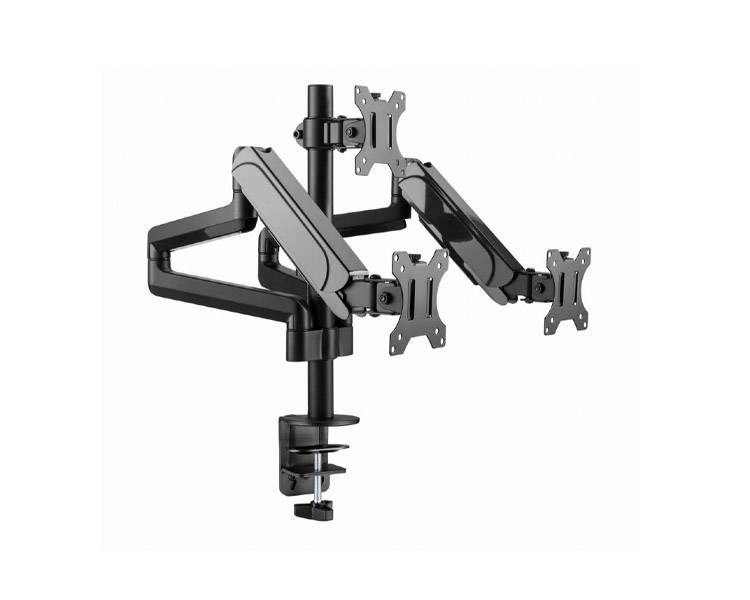 მონიტორის საკიდი: Gembird MA-DA3-01 Desk mounted adjustable mounting arm for 3 monitors