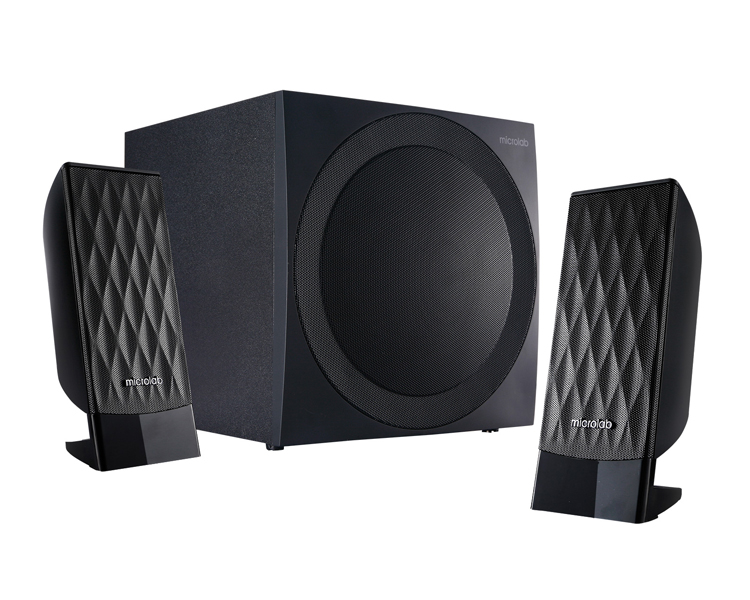 დინამიკი 2.1: Microlab M-300BT Bluetooth Speaker 38W Black