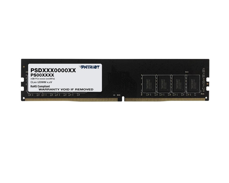 ოპერატიული მეხსიერება: Patriot SL DDR4 8GB 3200MHz - PSD48G320081