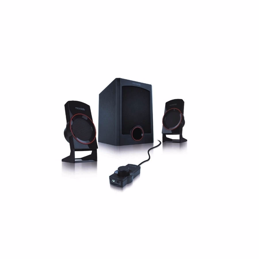 დინამიკი 2.1: Microlab M-111 2.1 Speakers 12W Black