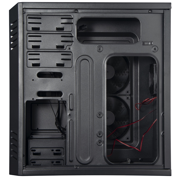 ქეისი ALLX AX-B1740, Computer Case, Micro-ATX, ATX, USBx2, AUDIO, Black-1