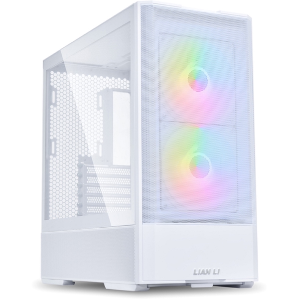 ქეისი LIAN LI G99.LAN207RW.00 LANCOOL 207, Computer Case, MidT, Micro-ATX, Mini-ITX, USB3.0×2 USB-C, White