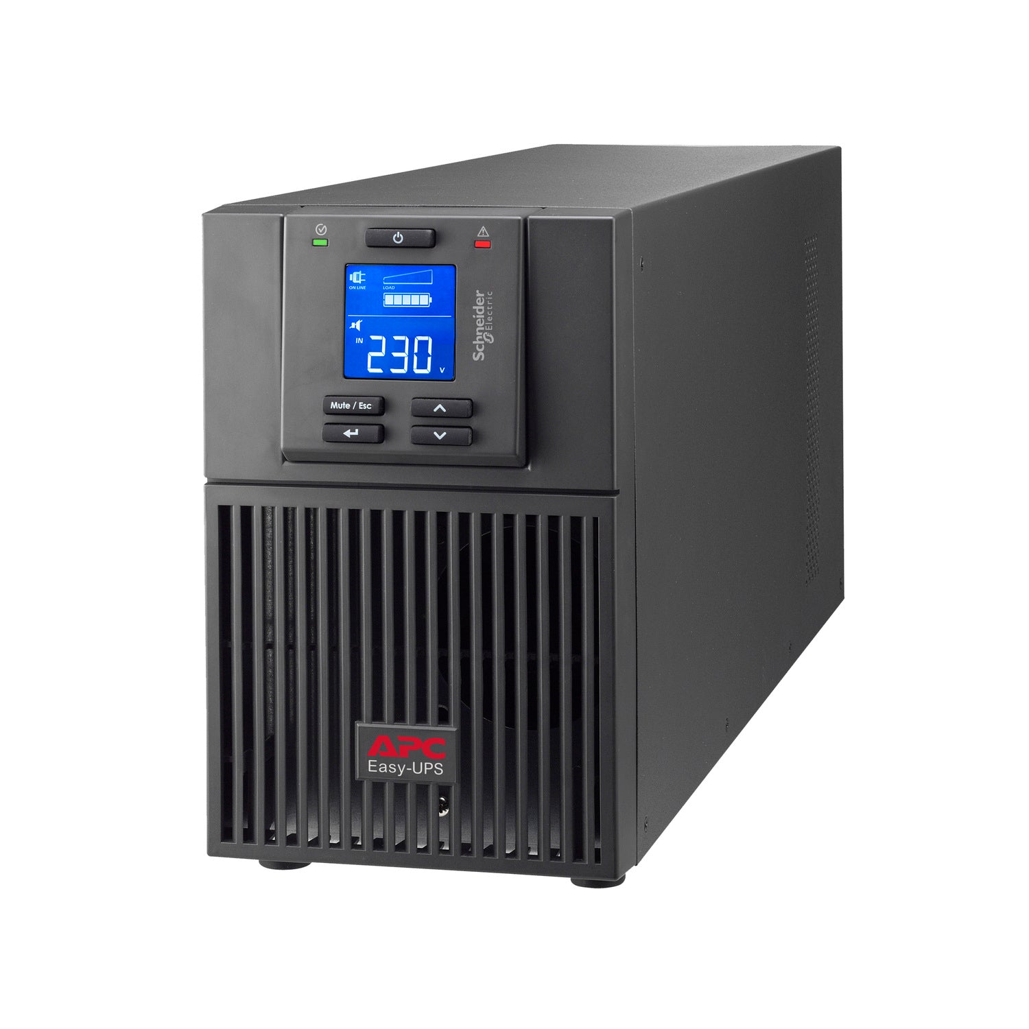 SRV1KI, APC Easy UPS On-Line, 1000VA/800W, Tower, 230V, 3x IEC C13 outlets, Intelligent Card Slot, LCD