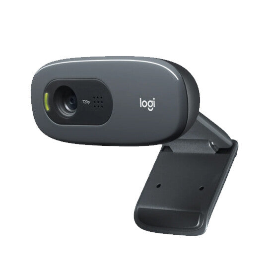 Logitech C270 HD Webcam Black-Microphone