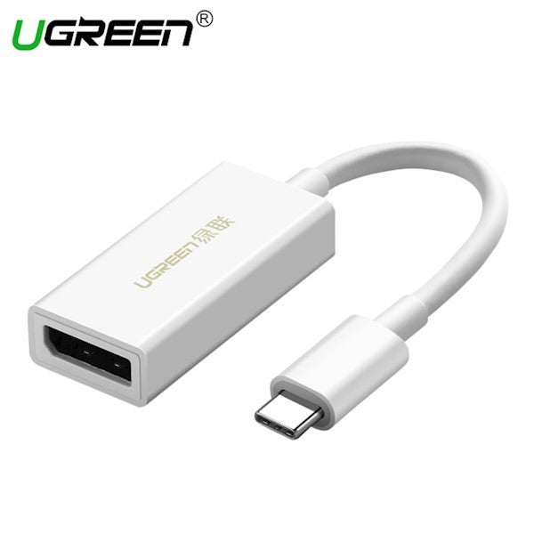 UGREEN MM130 USB-C to DisplayPort Adapter White (40372)