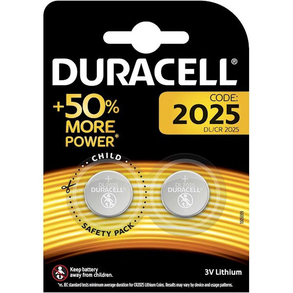 DURACELL LI 2025 2BL 3V ( 045514)
