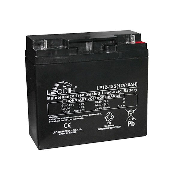 LEOCH Rechargable Battery (12V18AH) LP12-18,