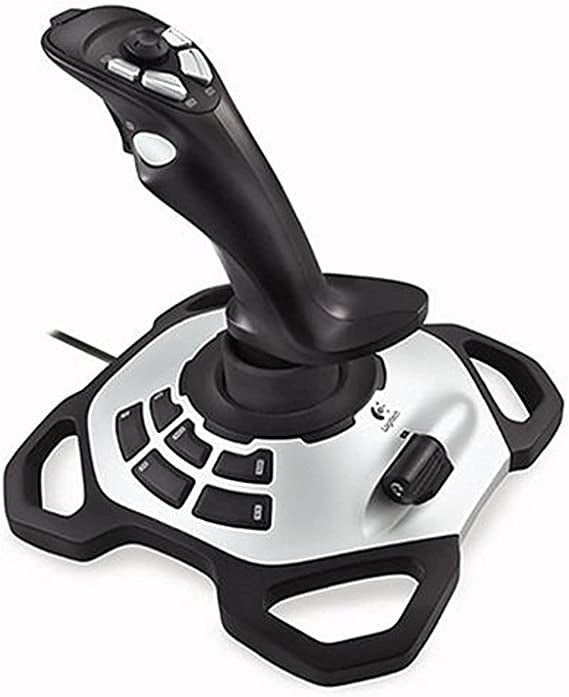 LOGITECH Extreme 3D Pro Joystick 12 Buttons - SILVER/BLACK - USB 942-000031