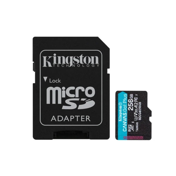 Kingston 256GB microSDXC Canvas Go Plus, SDCG4/256GB