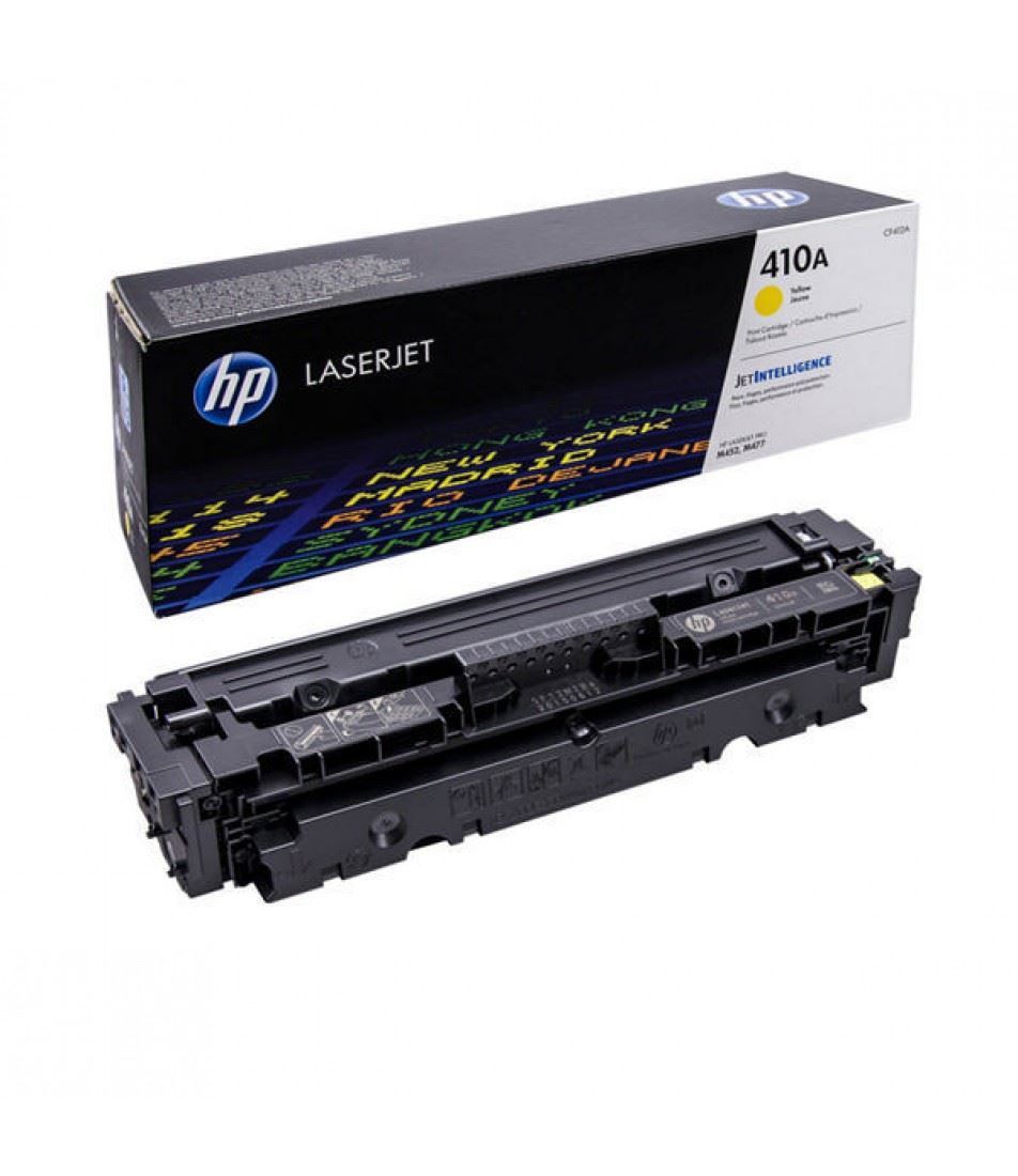 HP 410A, Yellow Laserjet Toner Cartridge CF412A