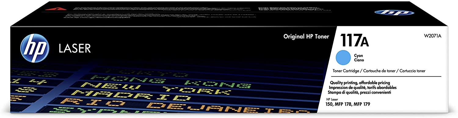 HP 117A Cyn Original Laser Toner W2071A