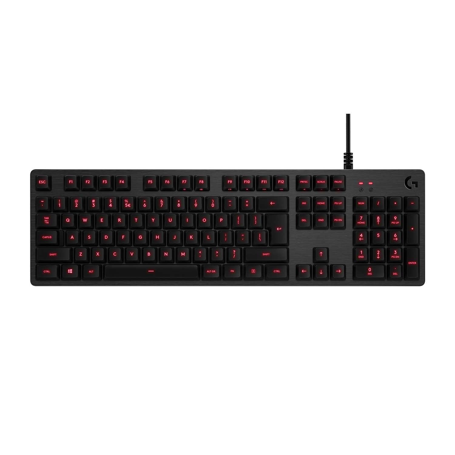 LOGITECH G413 Corded Mechanical Gaming Keyboard - CARBON - USB