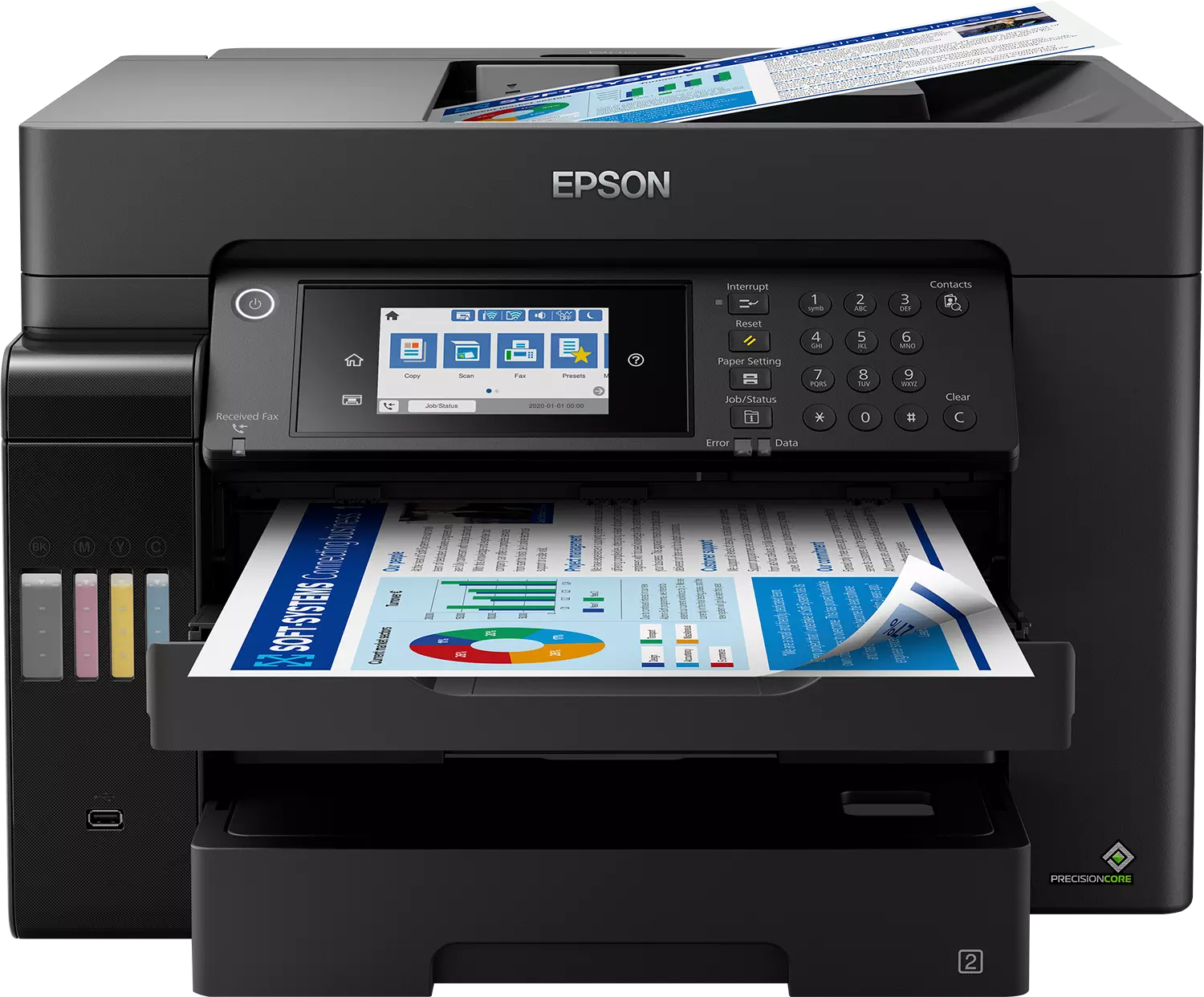 Epson Wi-Fi Duplex All-in-One Ink Tank Printer L15160