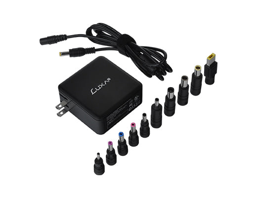 ThermalTake Universal Wall Charger, 10 Power Tips, EnerG Bar 65W/Black/EU, PO-UWC-PC65BK-01