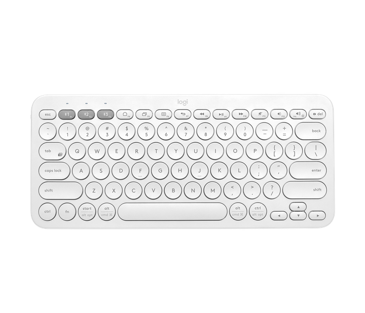 LOGITECH K380, Multi-Device Bluetooth Keyboard - OFF-WHITE L920-009589