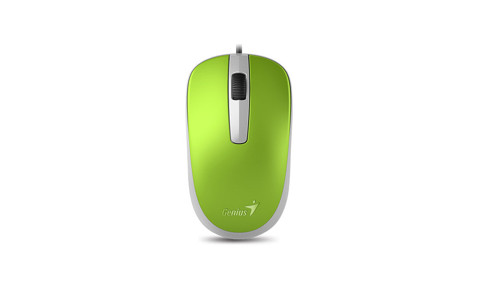 Genius DX-120 Green, Optical Mouse, USB