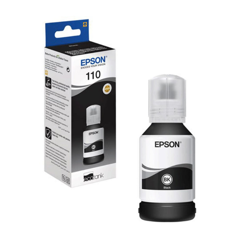 EPSON 110 XL EcoTank Pigment black ink bottle