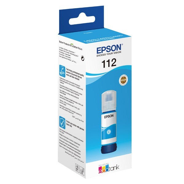 Epson EcoTank 112 Cyan Bottle