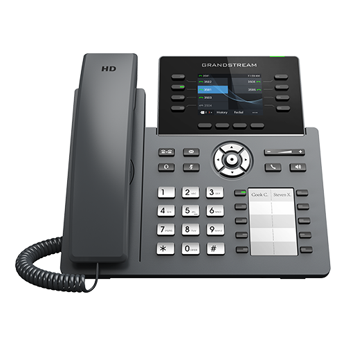 Grandstream  GRP2634, Carrier-Grade IP Phones, 8 line keys, 4 SIP accounts, 32 VPK and 10 MPK