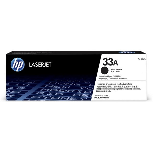 HP 33A, CF233A Original Laser Cartridge HP LaserJet, Black