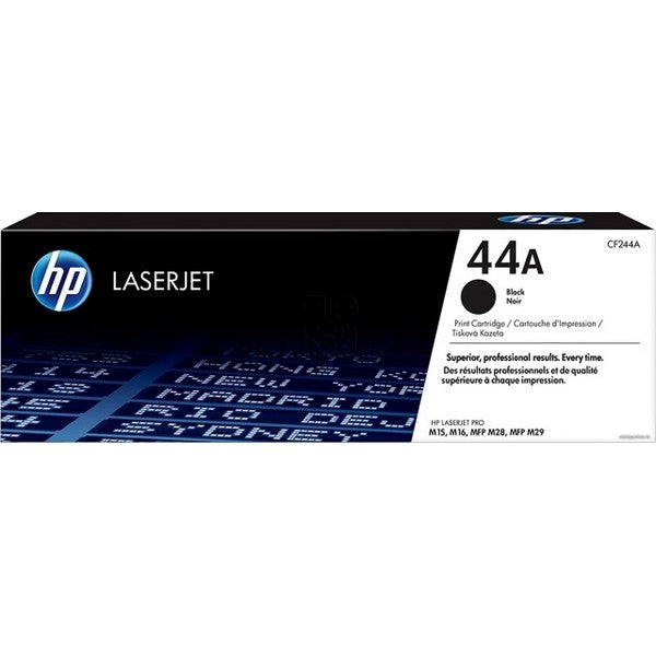 HP 44A, CF244A, Black Original LaserJet Toner Cartridge