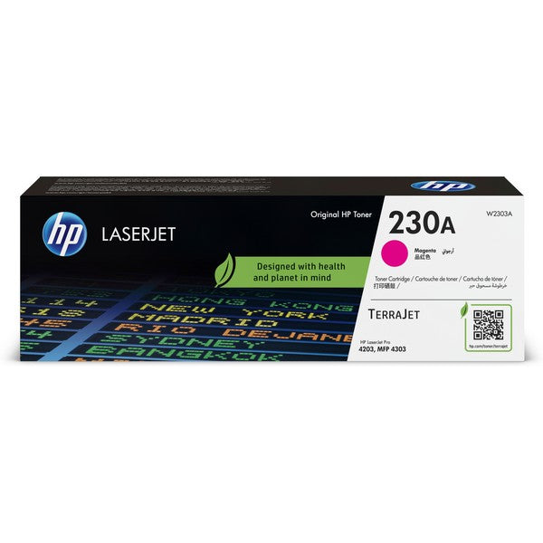 HP 230A, W2303A, Magenta Original LaserJet Toner Cartridge