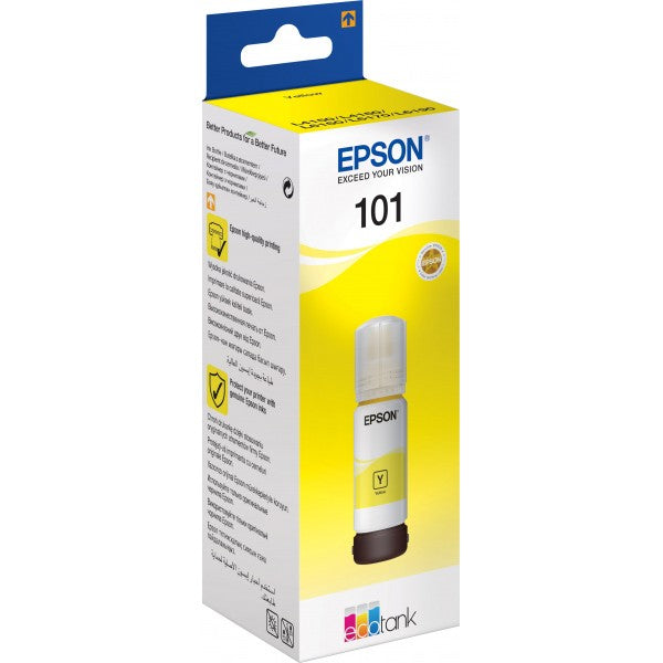 EPSON 101 YELLOW INK BOTTLE 70 ML
