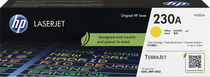 HP 230A Yellow Original LaserJet Toner Cartridge W2302A