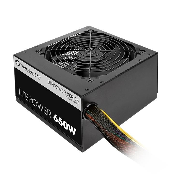 ThermalTake Litepower 650W, Power Supply, ATX 2.3 & EPS, 12cm,EU,230V, PS-LTP-0650NPCNEU-2