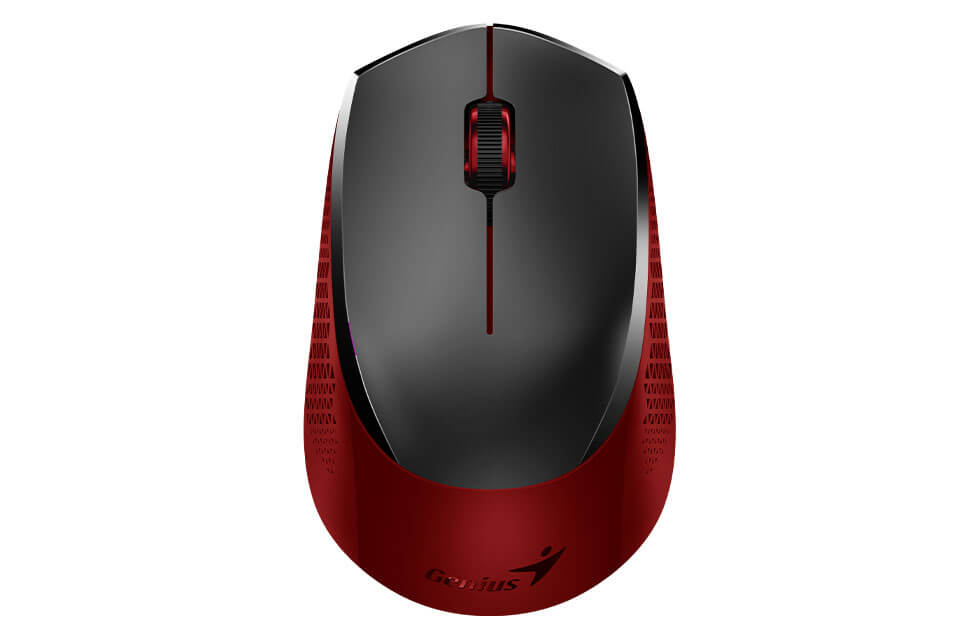 Genius NX-8008S Red Wireless Silent Mouse