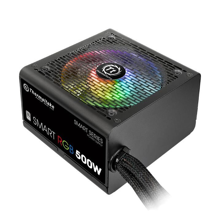 Thermaltake Smart RGB 500W Power Supply, PS-SPR-0500NHSAWE-1
