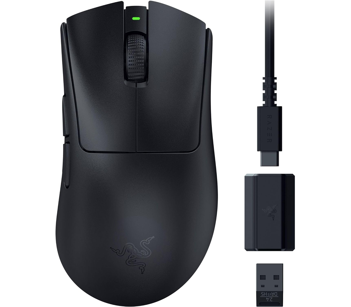 Razer Mouse DeathAdder V3 HyperSpeed, WL, black, RZ01-05140100-R3G1