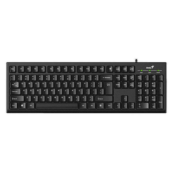 Genius KB-100, Smart Keyboard USB Black