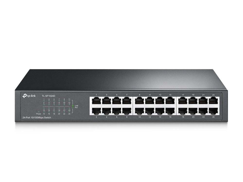 TP-Link TL-SF1024D-24-port rack-mountable