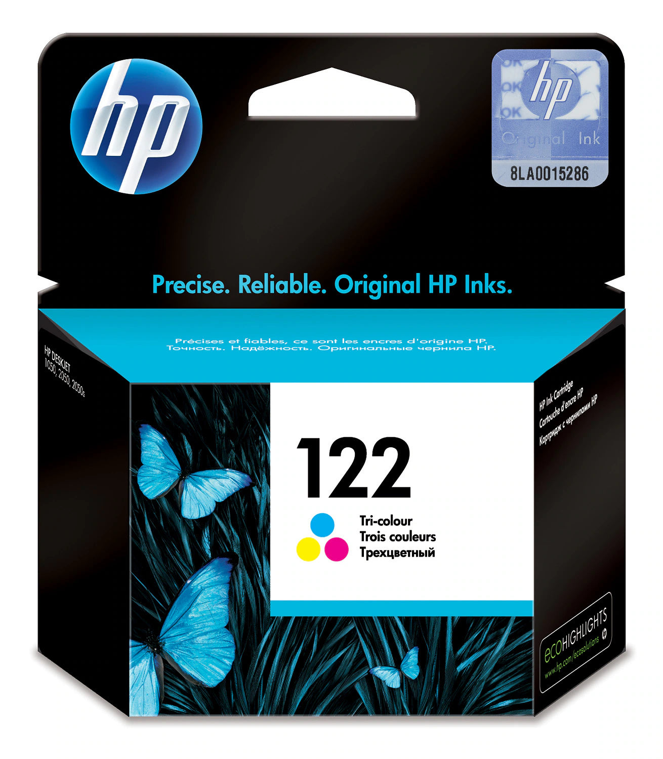 HP 122 Tri-Color Ink Cartridge