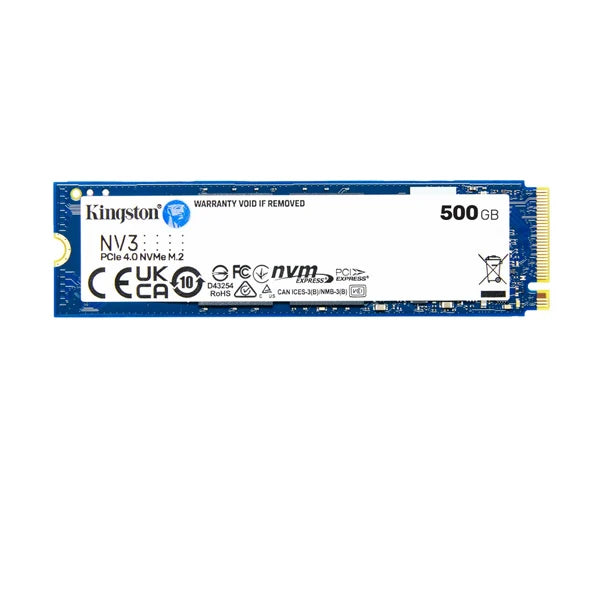 Kingston SNV3S/500G, SSD 500G NV3 M.2 2280 PCIe 4.0 NVMe SSD