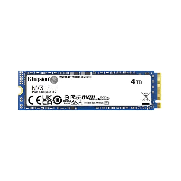Kingston NV3 PCIe 4.0 NVMe SSD 4TB - SNV3S/4000G