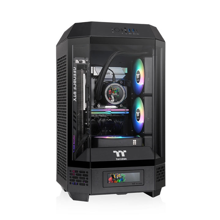 ThermalTake The Tower 250 Black Mini Tower, CA-1Z9-00S1WN-00