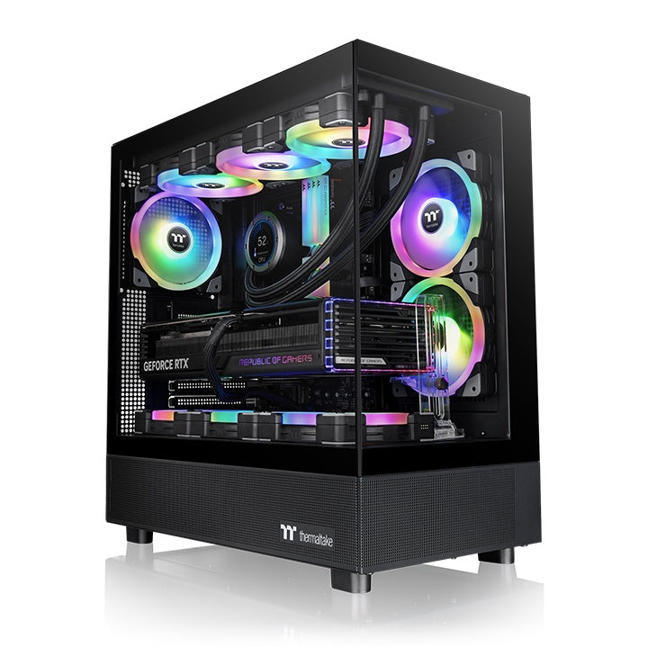 ThermalTake View 270 TG ARGB,  Black, Tempered Glass, CT140 ARGB Fan*1, CA-1Y7-00M1WN-00